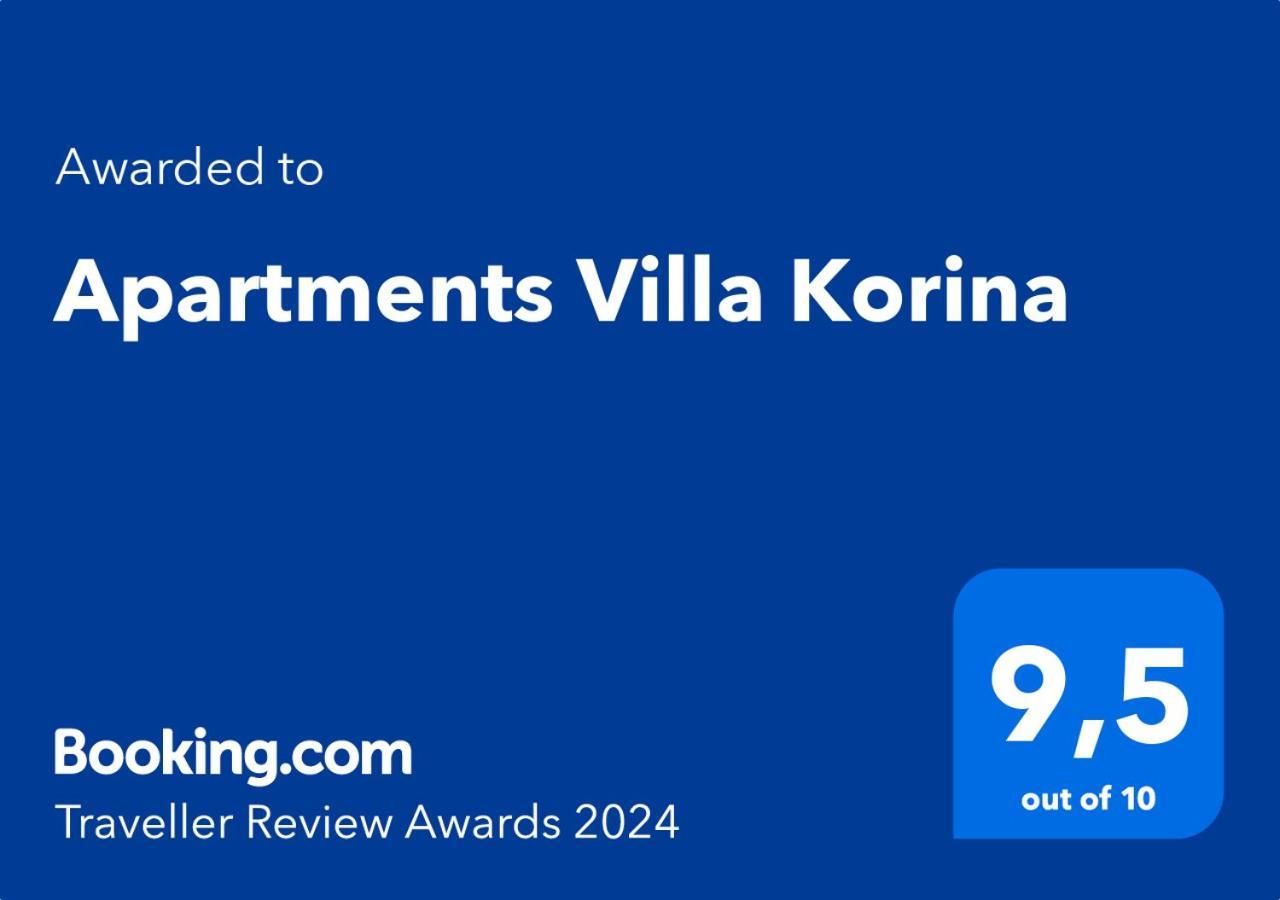 Apartments Villa Korina Бродарика Екстериор снимка